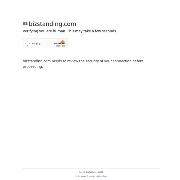 BizStanding homepage screenshot