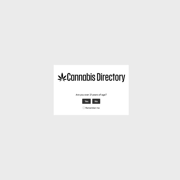 Cannabis Directory homepage screenshot