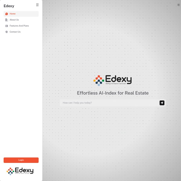 Edexy homepage screenshot