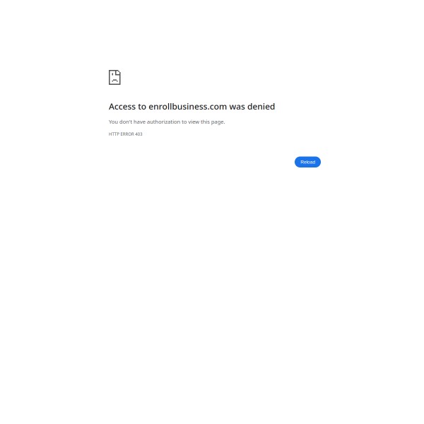 EnrollBusiness homepage screenshot