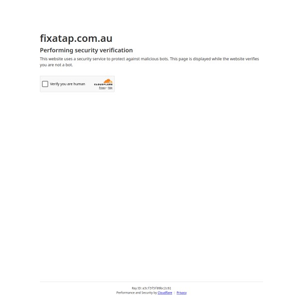 Fix A Tap homepage screenshot