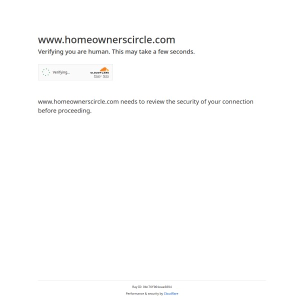 Home Owners Circle homepage screenshot