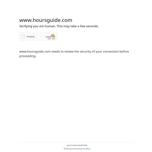 Hours Guide homepage screenshot
