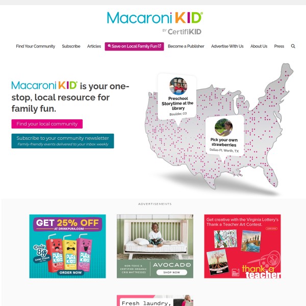 HulaFrog homepage screenshot