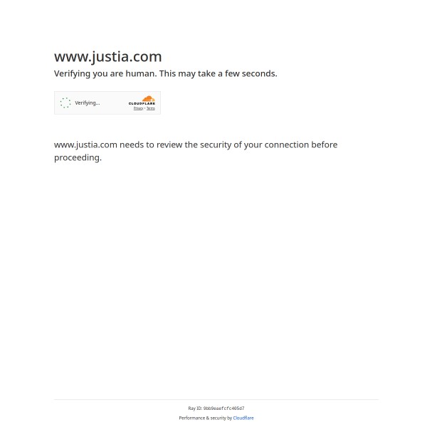 Justia homepage screenshot