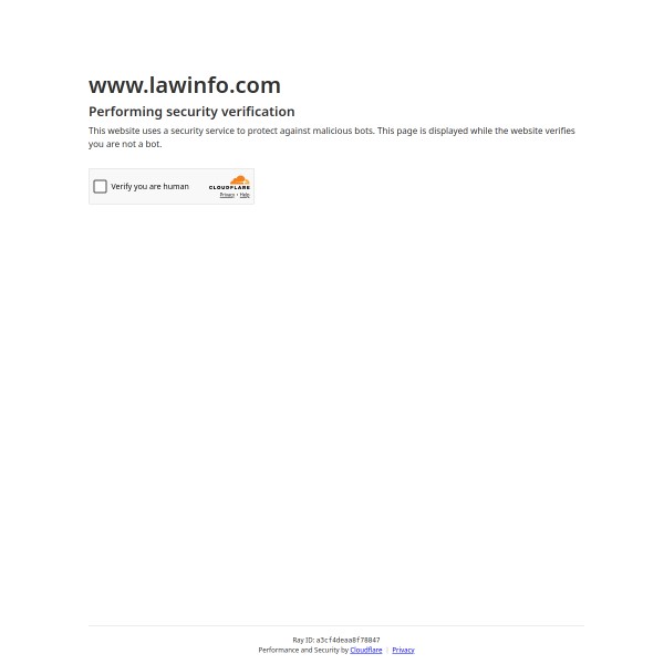 LawInfo homepage screenshot