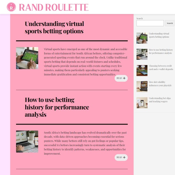 Real Word of Mouth homepage screenshot