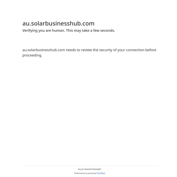 Solar Business Hub homepage screenshot