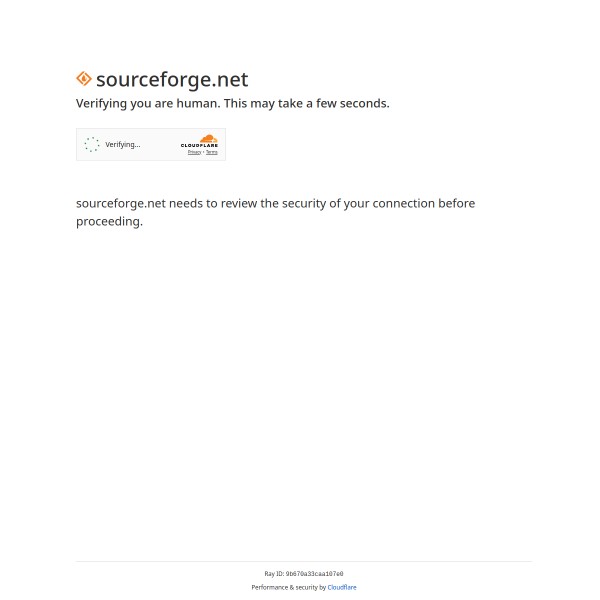 SourceForge homepage screenshot