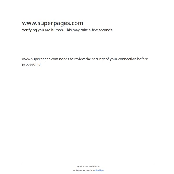 Superpages.com homepage screenshot