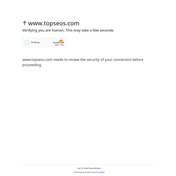 TopSEOs homepage screenshot
