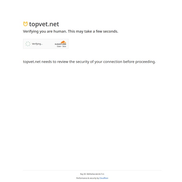 TopVet homepage screenshot