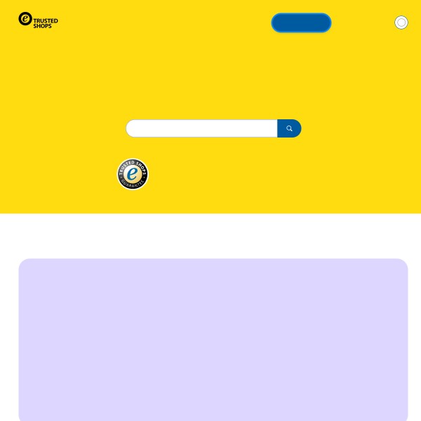 Trusted Shops homepage screenshot
