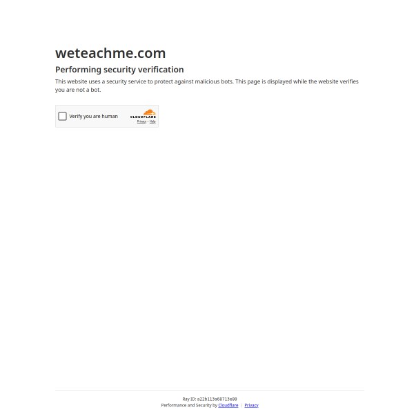 We Teach Me homepage screenshot