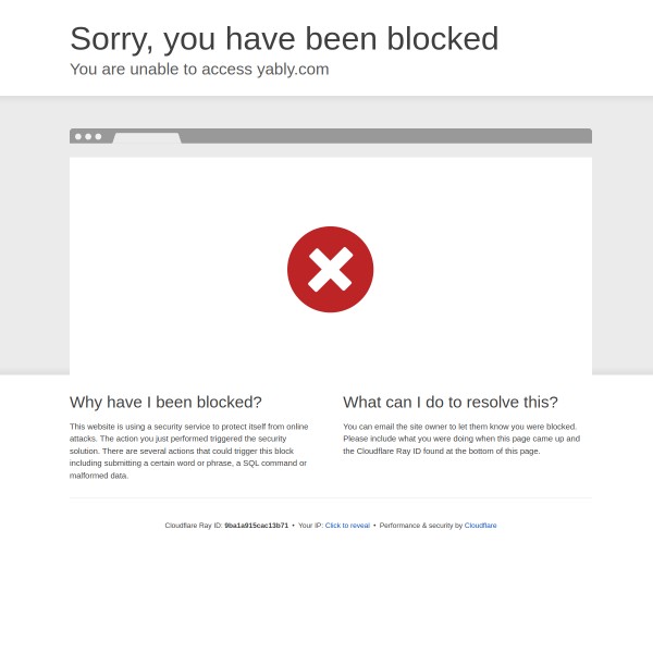 Yably homepage screenshot