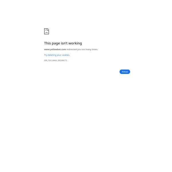 Yellowbot homepage screenshot